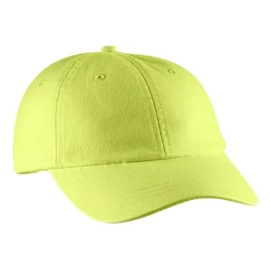 Ladies' Optimum Pigment-Dyed Cap in Neon yelllow front view