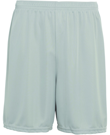 Augusta Sportswear 1426 Youth Octane Short in Silver grey front view