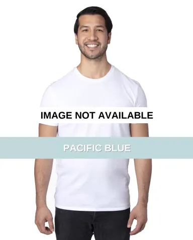 Threadfast Apparel 100A Unisex Ultimate T-Shirt PACIFIC BLUE front view