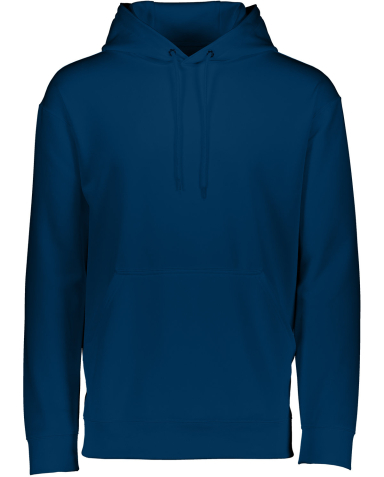 Augusta Sportswear 5505 Wicking Fleece Hoodie in Navy front view