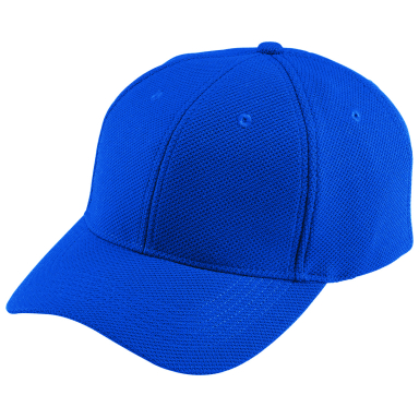 Augusta Sportswear 6265 Adjustable Wicking Mesh Ca in Royal front view