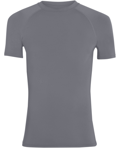 Augusta Sportswear 2600 Hyperform Compression Shor in Graphite front view