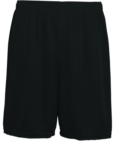 Augusta Sportswear 1425 Octane Short in Black front view