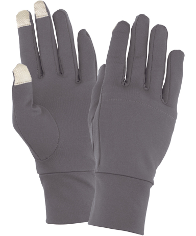 Augusta Sportswear 6700 Tech Gloves in Graphite front view