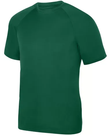 Augusta Sportswear 2790 Attain Wicking Shirt DARK GREEN front view