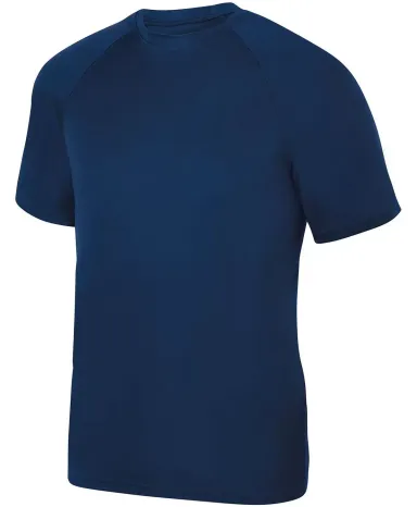 Augusta Sportswear 2790 Attain Wicking Shirt NAVY front view