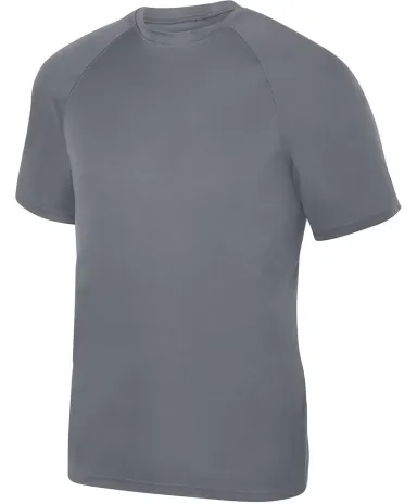 Augusta Sportswear 2790 Attain Wicking Shirt GRAPHITE front view
