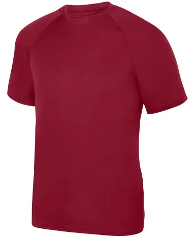 Augusta Sportswear 2790 Attain Wicking Shirt CARDINAL front view