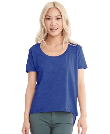 Next Level Apparel 5030 Women's Festival Droptail  in Royal front view