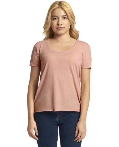 Next Level Apparel 5030 Women's Festival Droptail  in Desert pink front view