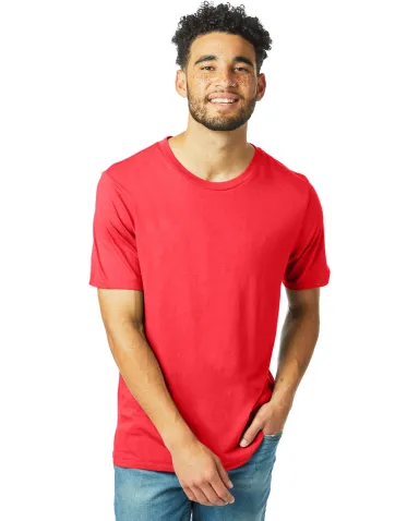 Alternative Apparel 1010 The Outsider Tee in Red front view