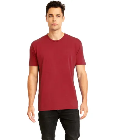 Next Level Apparel 4210 Unisex Eco Performance T-S in Cardinal front view