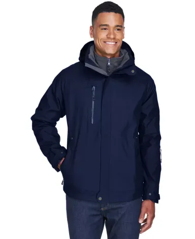 North End 88178 Men's Caprice 3-in-1 Jacket with S CLASSIC NAVY front view