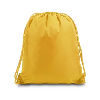 8882 Liberty Bags® Large Drawstring Backpack GOLDEN YELLOW front view