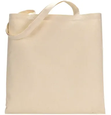 8860 Liberty Bags® Nicole Cotton Canvas Tote NATURAL front view