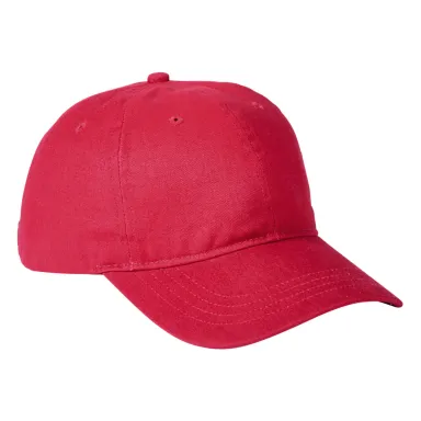 Big Accessories BA611 Ultimate Dad Cap in Vintage red front view