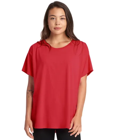 Next Level Apparel N1530 Ladies Ideal Flow T-Shirt in Red front view