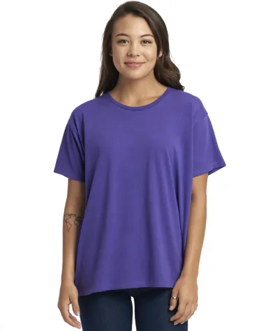 Next Level Apparel N1530 Ladies Ideal Flow T-Shirt in Purple rush front view