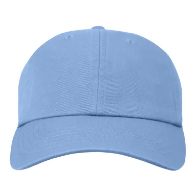 Champion Clothing CA2000 Classic Washed Twill Cap in Carolina blue front view