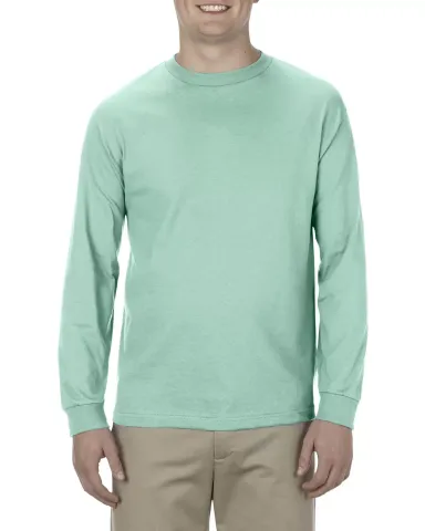 Alstyle 1304 Classic Long Sleeve Tee in Celadon front view