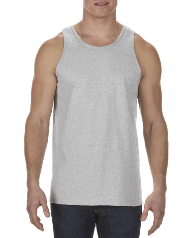 Alstyle 1307 Classic Tank Top in Athletic heather front view