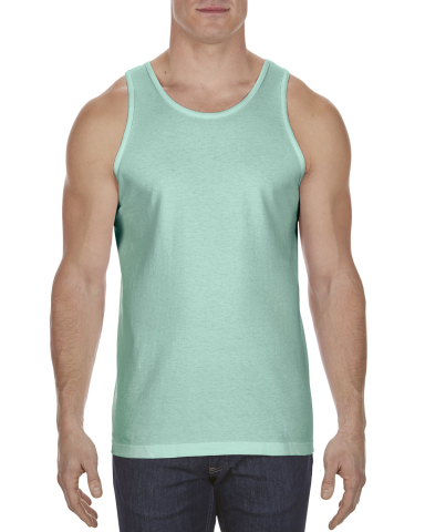 Alstyle 1307 Classic Tank Top in Celadon front view
