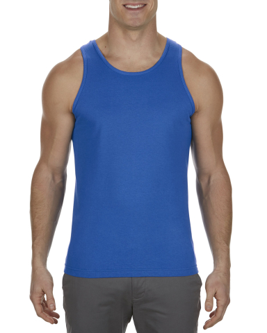 Alstyle 1307 Classic Tank Top in Royal front view