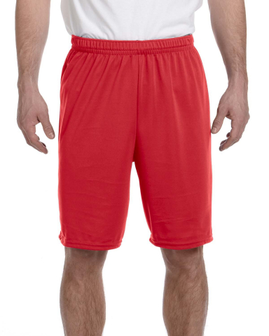 1420 Training Short in Red front view