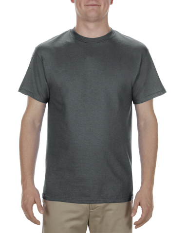 1901 ALSTYLE Adult Short Sleeve Tee in Charcoal front view