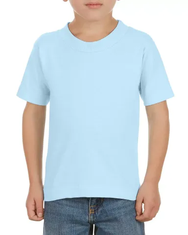3380 ALSTYLE Toddler Short Sleeve Tee POWDER BLUE front view