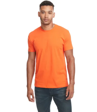 Next Level 3600 T-Shirt in Classic orange front view