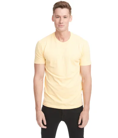 Next Level 3600 T-Shirt in Banana cream front view