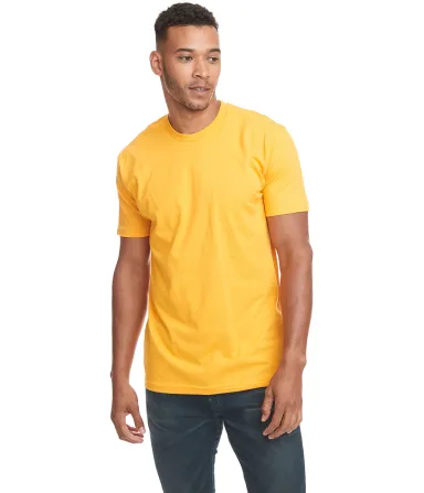 Next Level 3600 T-Shirt in Gold front view