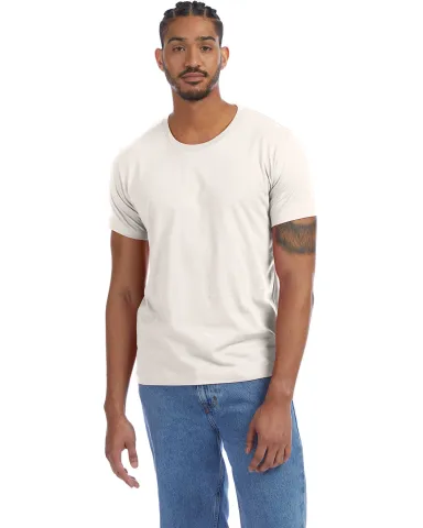 Alternative Apparel 1070 Unisex Go-To T-Shirt in Natural front view