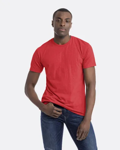 Next Level 6210 Men's CVC Crew in Red front view
