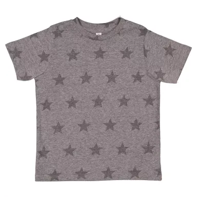 Code V 3029 Toddler Five Star T-Shirt GRANITE HTH STAR front view