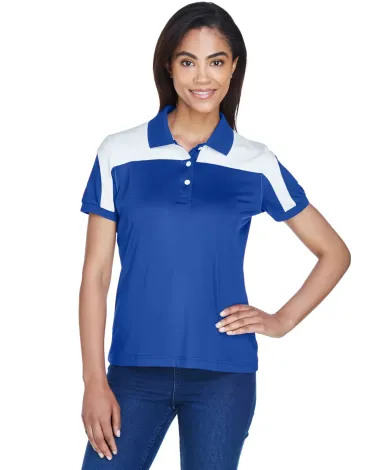 Core 365 TT22W Ladies' Victor Performance Polo SPORT ROYAL front view