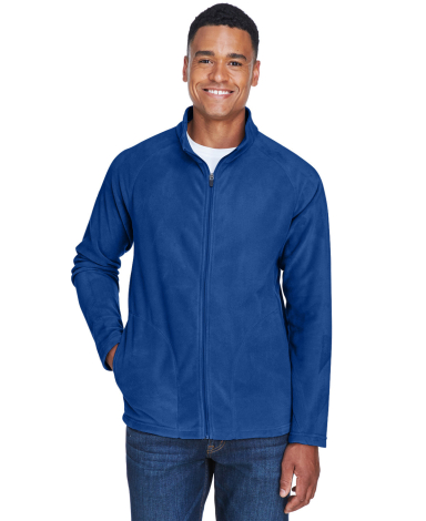 Team 365 TT90 Men's Campus Microfleece Jacket in Sport royal front view