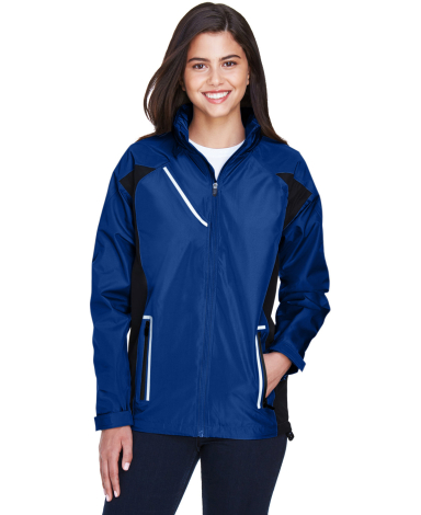 Team 365 TT86W Ladies' Dominator Waterproof Jacket in Sport royal front view