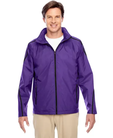 Core 365 TT72 Adult Conquest Jacket With Fleece Li SPORT PURPLE front view