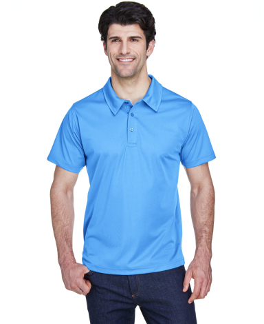 Team 365 TT21 Men's Command Snag Protection Polo in Sport light blue front view