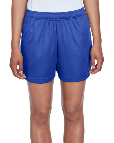 Team 365 TT11SHW Ladies' Zone Performance Short  in Sport royal front view