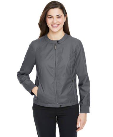 Devon and Jones DG700W Ladies' Vision Club Jacket in Graphite front view