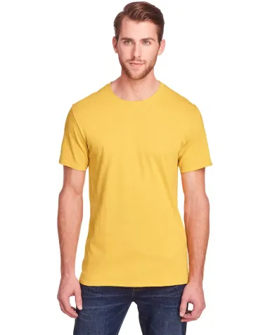 Fruit of the Loom IC47MR Adult ICONIC™ T-Shirt MUSTARD HEATHER front view