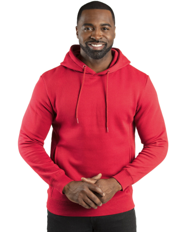 Threadfast Apparel 320H Unisex Ultimate Fleece Pul in Red front view