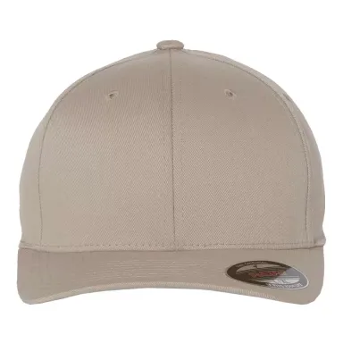 Yupoong-Flex Fit 6277 Adult Wooly 6-Panel Cap KHAKI front view