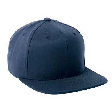 Yupoong-Flex Fit 110F Adult Wool Blend Snapback C NAVY front view