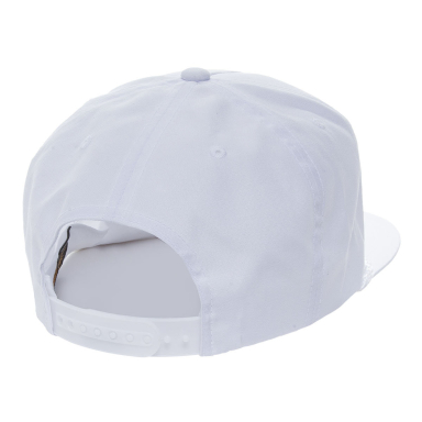 Yupoong-Flex Fit YP6002 Classic Poplin Golf Snapba WHITE front view