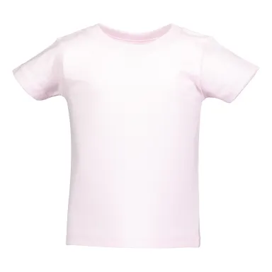 Rabbit Skins 3401 Infant Cotton Jersey T-Shirt in Ballerina front view