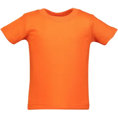 Rabbit Skins 3401 Infant Cotton Jersey T-Shirt in Orange front view